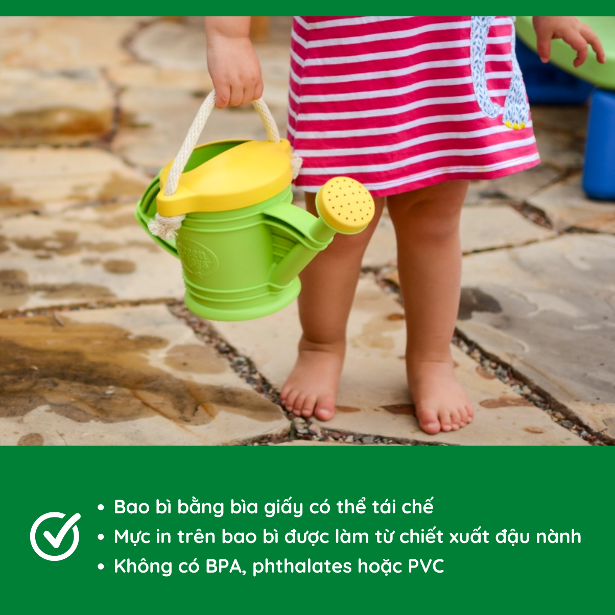 Bộ Đồ Chơi Tưới Nước Green Toys Cho Bé Từ 18 Tháng