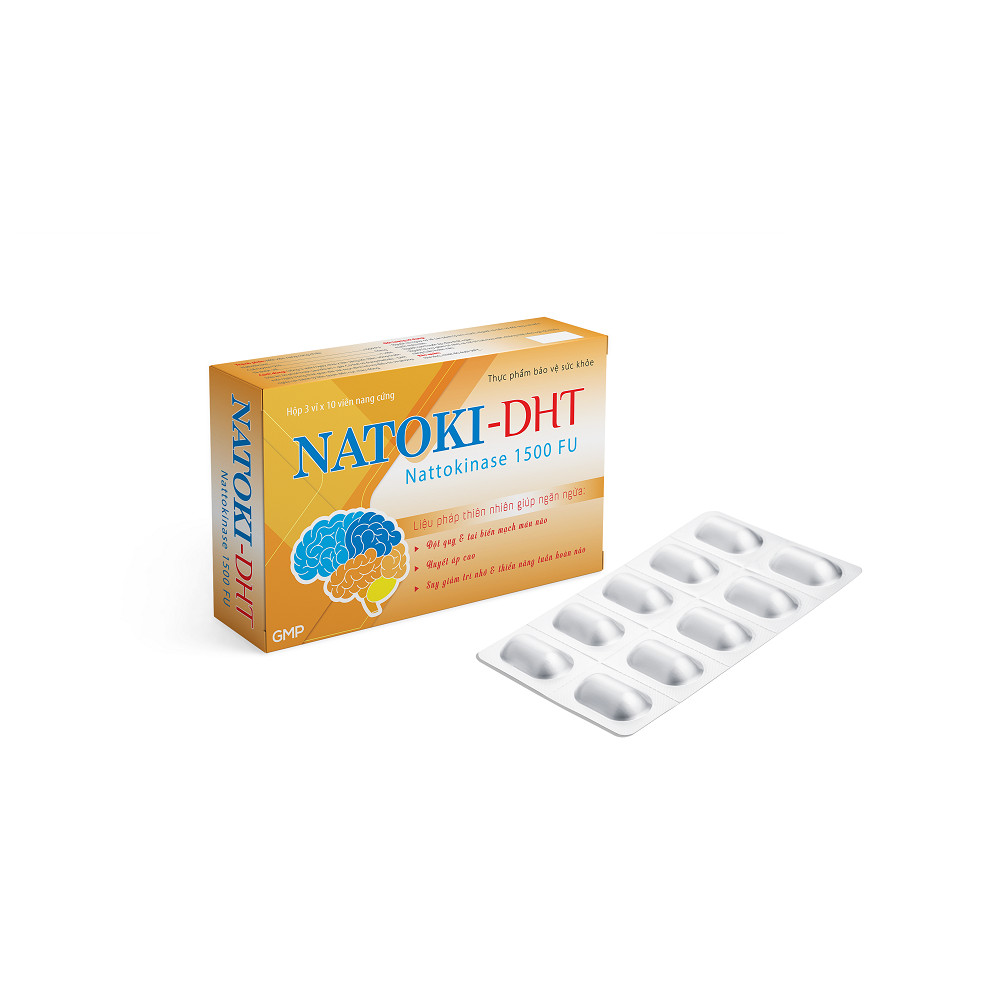 Nattoki - Hỗ trợ giảm nguy cơ hình thành và làm tan cục máu đông