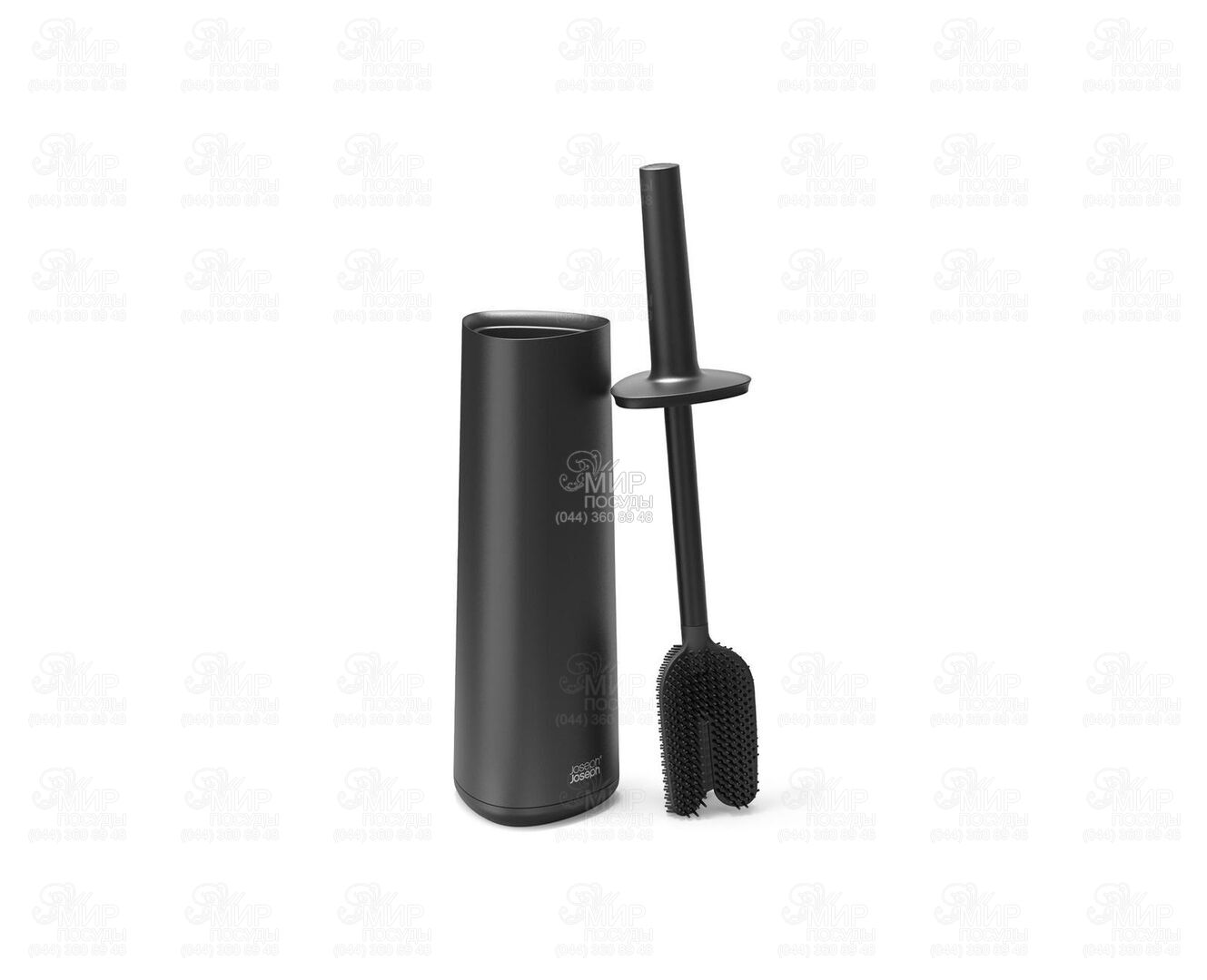 Dụng cụ cọ toilet Joseph Joseph 70597 Flex 360 Toilet Brush (Black) Hàng chính hãng