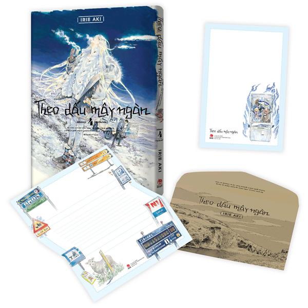 Theo Dấu Mây Ngàn - Tập 4 - Tặng Kèm Obi + Postcard + Phong Thư + Giấy Viết Thư