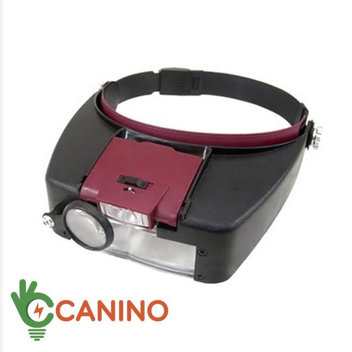 Kính lúp đeo đầu có đèn v1