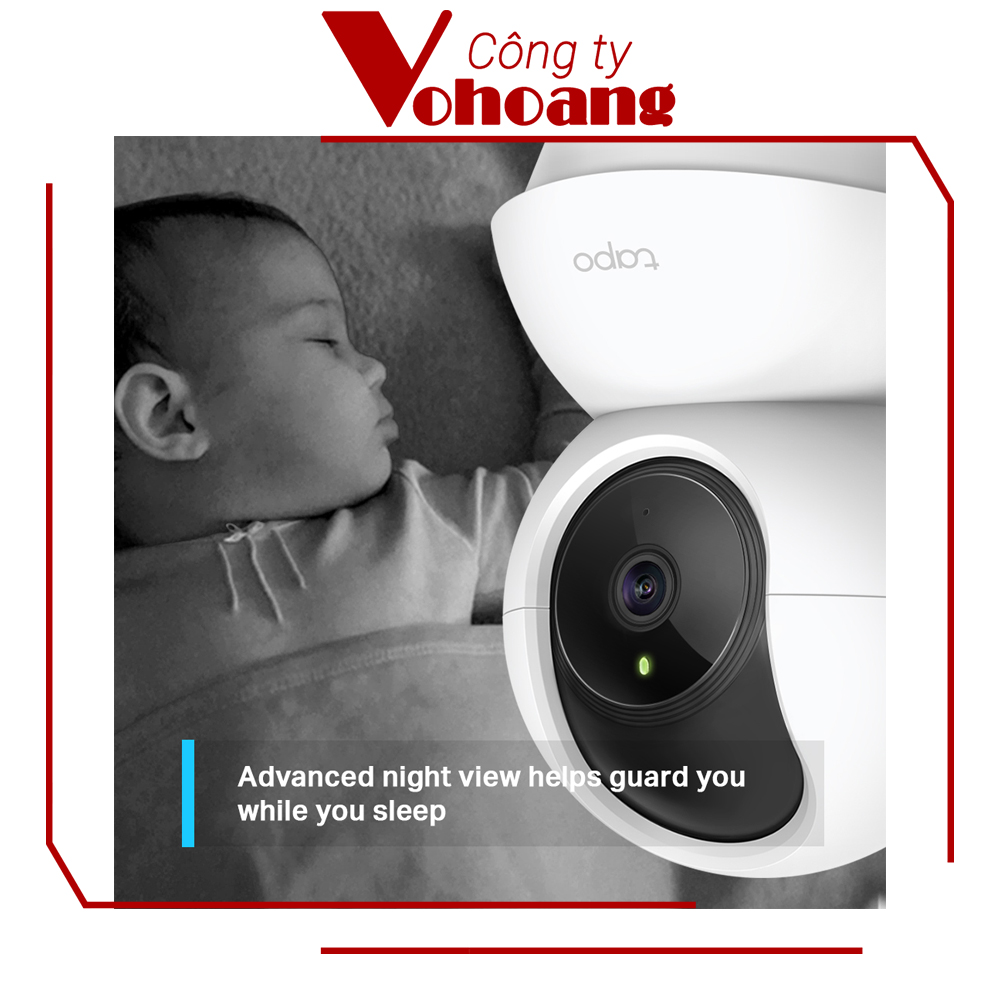 Camera Wi-Fi TP-Link Tapo C200 1080P (2MP) An Ninh Gia Đình Có Thể Điều Chỉnh Hướng - Hàng Chính Hãng
