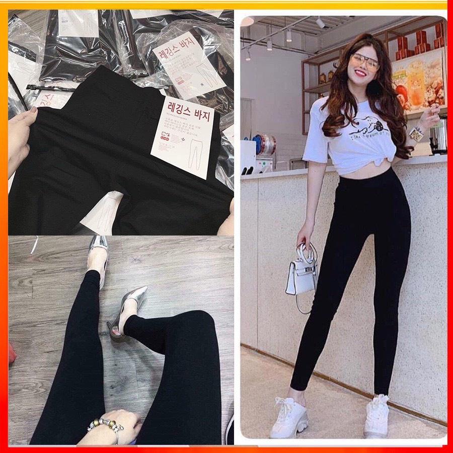 Quần Legging dài Hàn Nữ , Leg dài body dáng ôm, thun co dãn tôn dáng trẻ trung năng động Ulzzang HOT