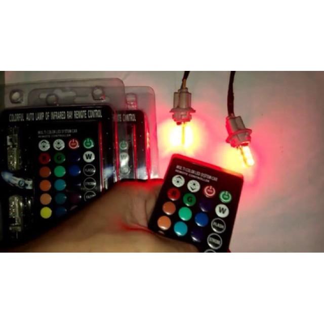 Đèn Led Demi, Xi Nhan 16 Màu Có Remote Điều Khiển