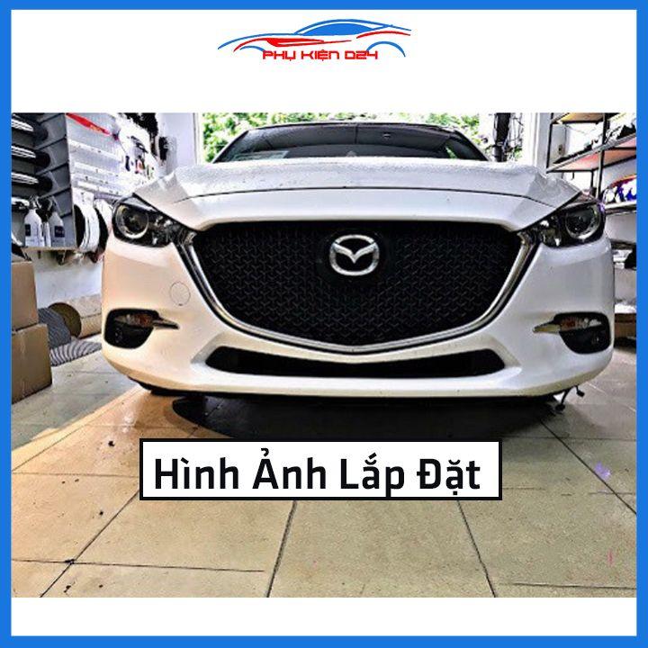 Mặt ca lăng, calang Mazda 3 2017-2018-2019 kiểu CX5 trang trí làm đẹp xe
