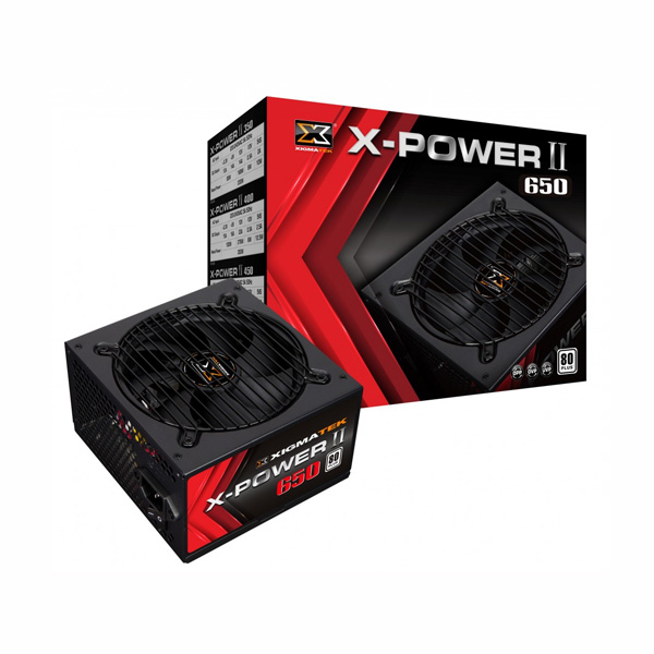Nguồn XIGMATEK X-Power II 650 - 80 Plus Hàng Chính Hãng