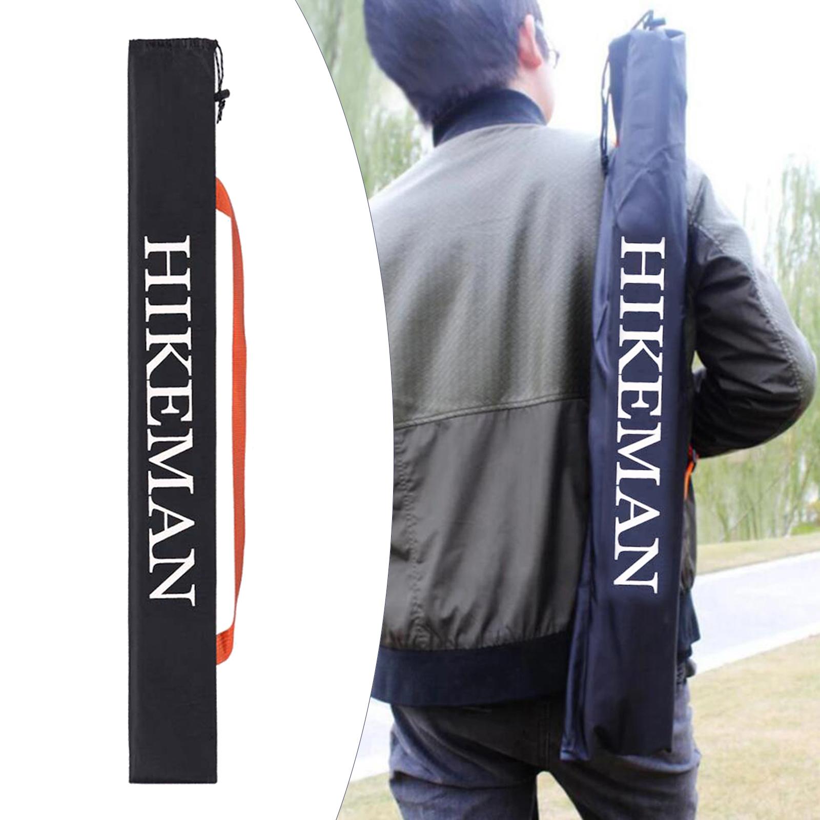 Waterproof Tent Poles Storage Bag with Drawstring Trekking Camping Equipment