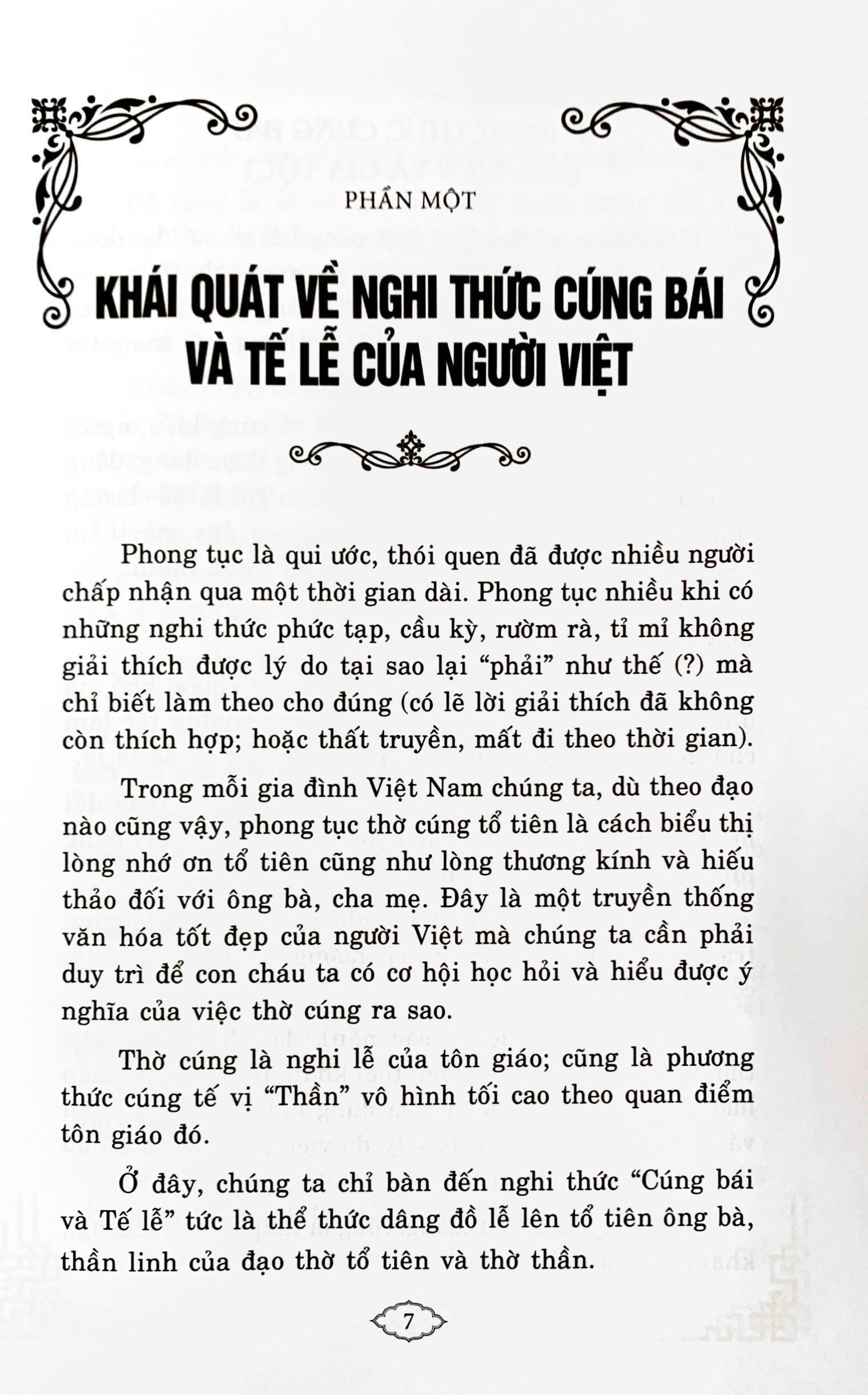 Phong Tục Nghi Thức Cúng Tế Và Các Bài Văn Khấn (Tái Bản 2023)