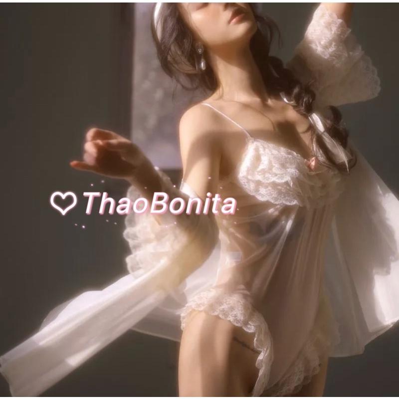 Set Ngủ Nàng Thơ Siêu Cao Cấp. SHIP HỎA TỐC TPHCM. Đồ Ngủ Cosplay Sexy. ThaoBonita T026