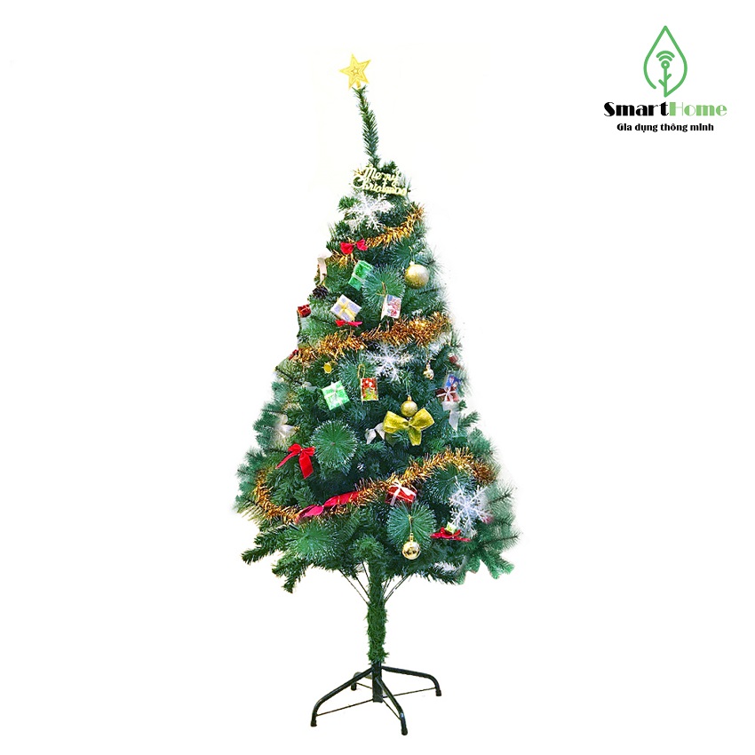 Cây Thông Noel, Tán Lá Rộng, Dày Dặn, Dễ Vận Chuyển, Lắp Ghép; Thiết Kế Thân Vững Chắc; Thân Thiện Với Môi Trường và Trẻ Nhỏ, Có Thể Tái Sử Dụng Nhiều Lần