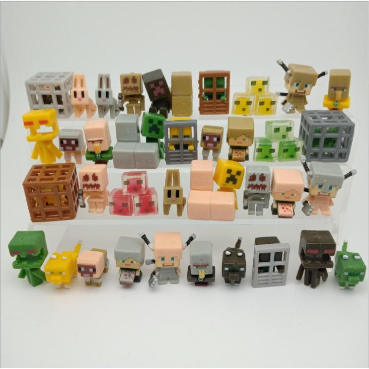 Bộ 36 nhân vật mini figure minecraft mẫu 3 ( mẫu mới)