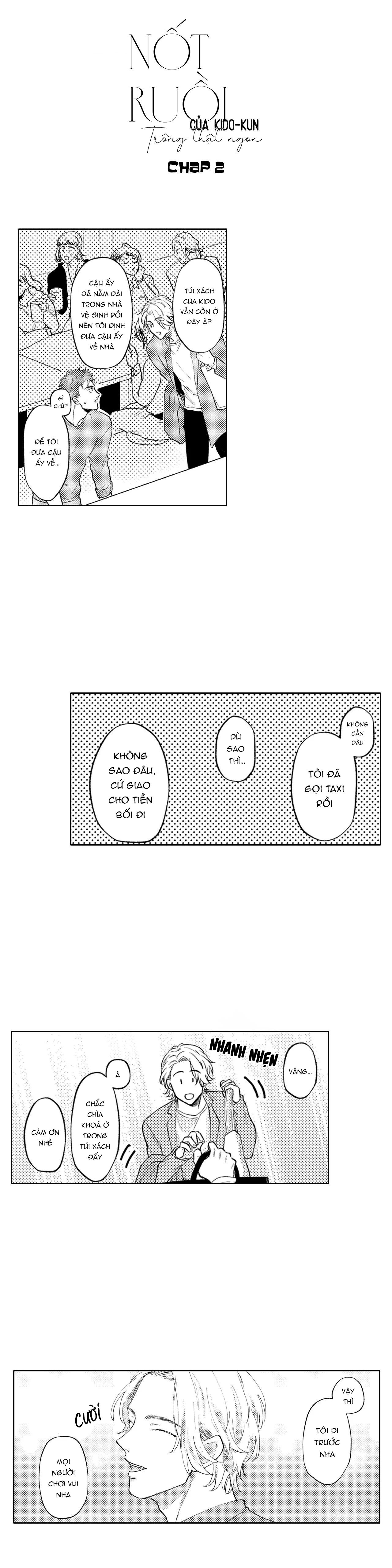 nốt ruồi của kido-kun trông thật ngon chapter 2 1