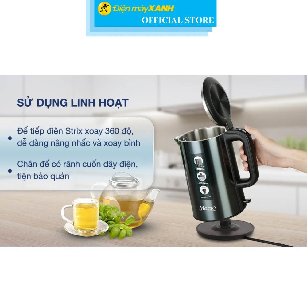 Bình đun siêu tốc Sunhouse Mama 1.8 lít SHD1389 - Hàng Chính Hãng