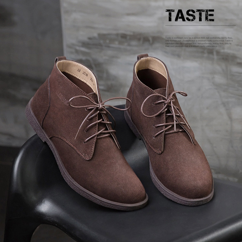 Giày Boot (bốt) Chukka-Desert, giày cổ cao big size cỡ lớn cho nam chân to cân đối