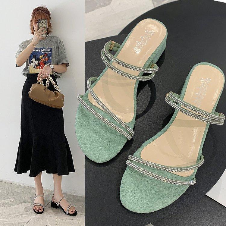 Giày Sandal Cao Gót Thời Trang Dành Cho Nữ