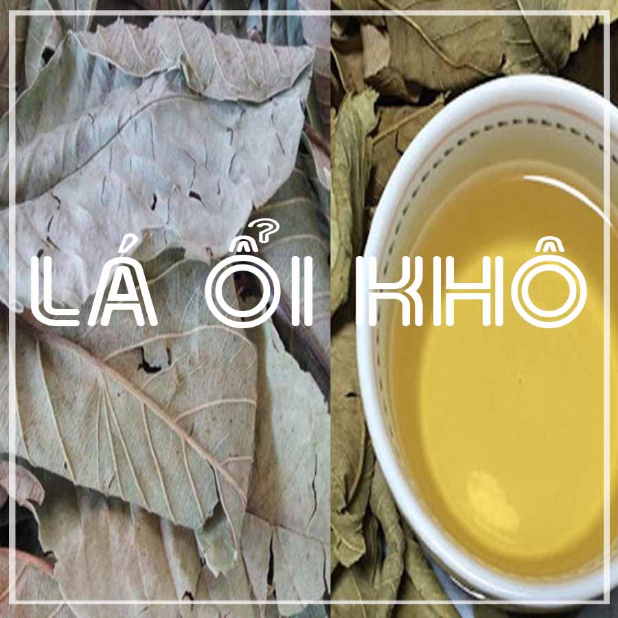 Lá ổi khô sạch đóng gói 1kg