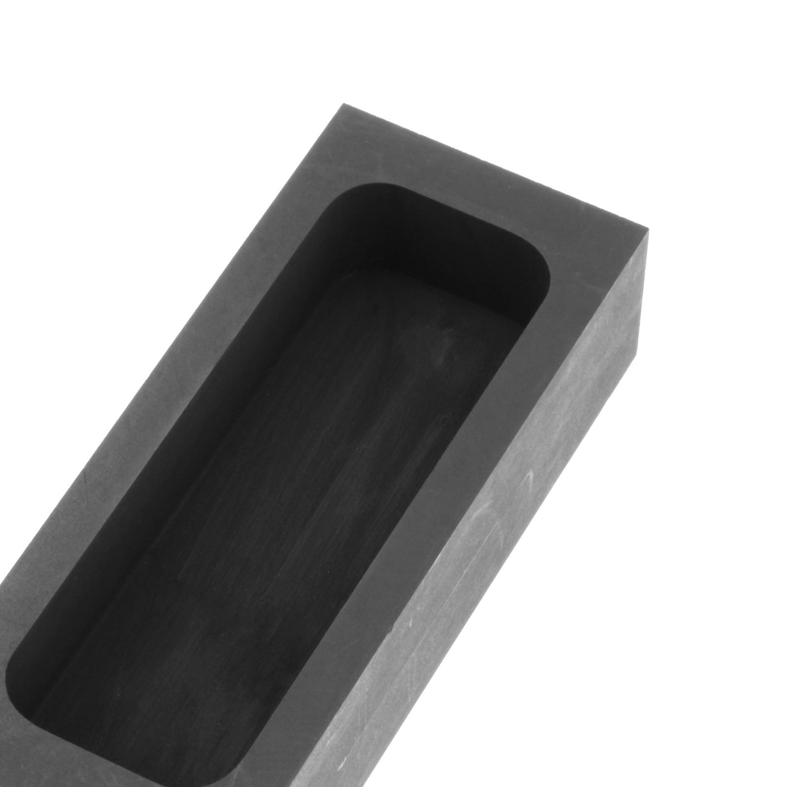 Square Graphite Tank Ingot Mould Crucible for Aluminum Brass Precious Metals