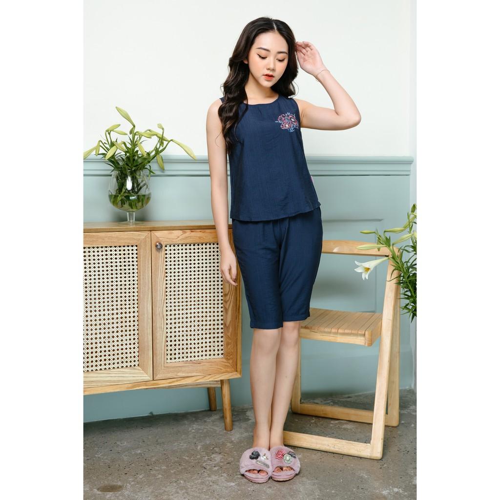 Bộ Đũi Mặc Nhà Emma EHLK.0029.12