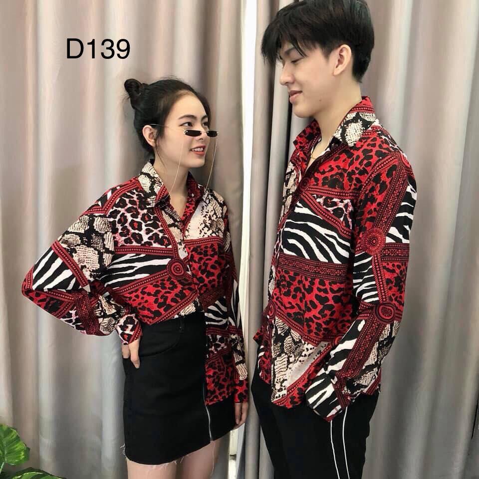 Áo sơ mi đôi - sắc màu