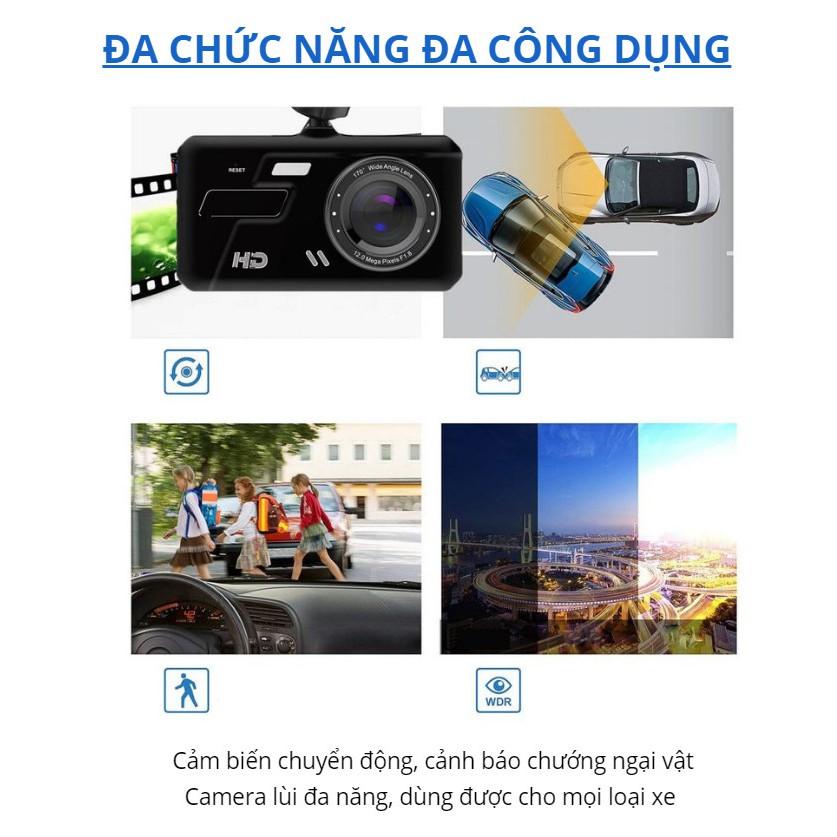 Camera hành trình gắn kính ô tô màn hình cảm ứng BM60 Tặng thẻ nhớ 32Gb