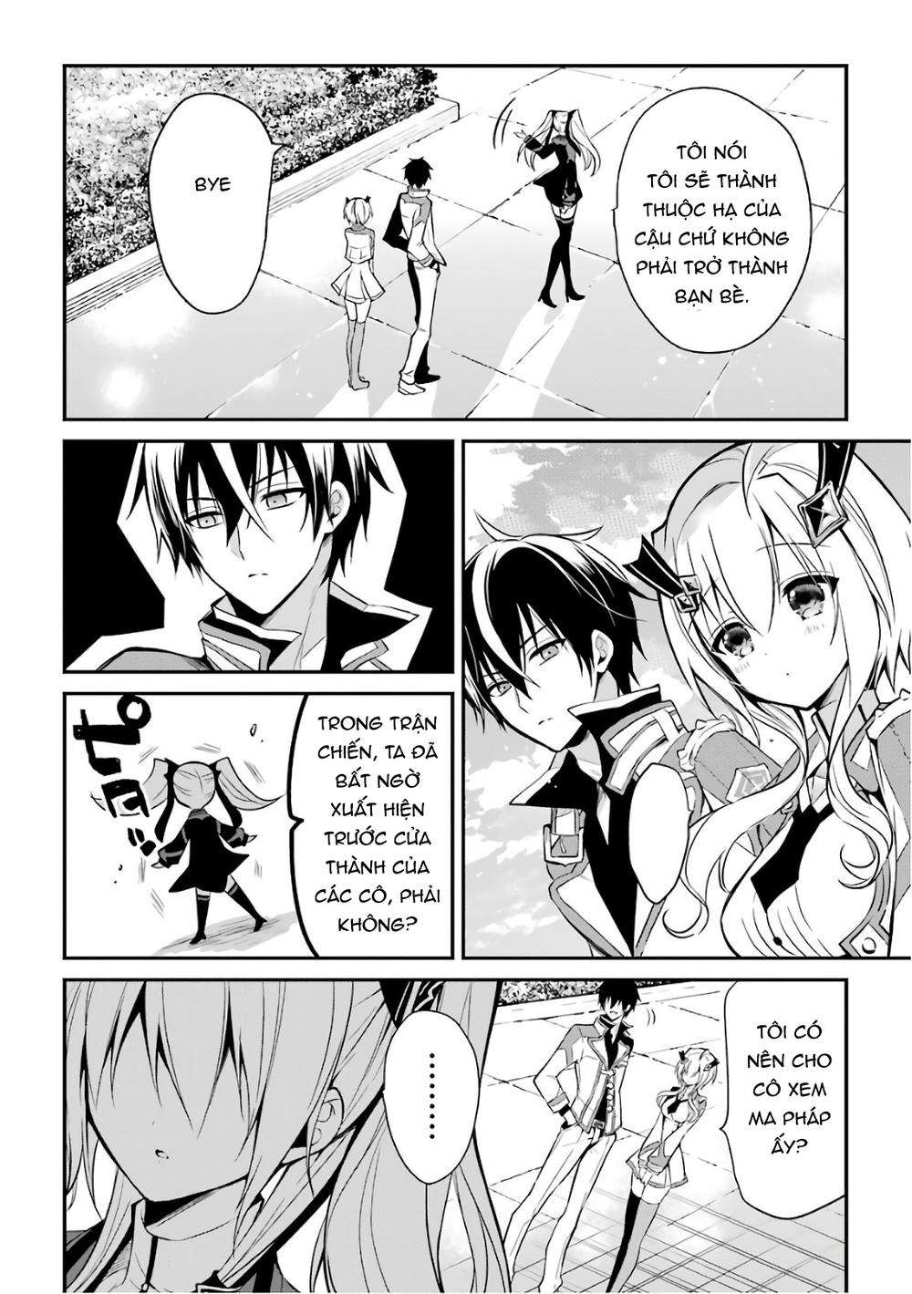 Học Viện Ma Vương - Maou Gakuin No Futekigousha: Shijou Saikyou No Maou No Shiso, Tensei Shite Shison-Tachi No Gakkou E Kayou Chapter 5 - Trang 27