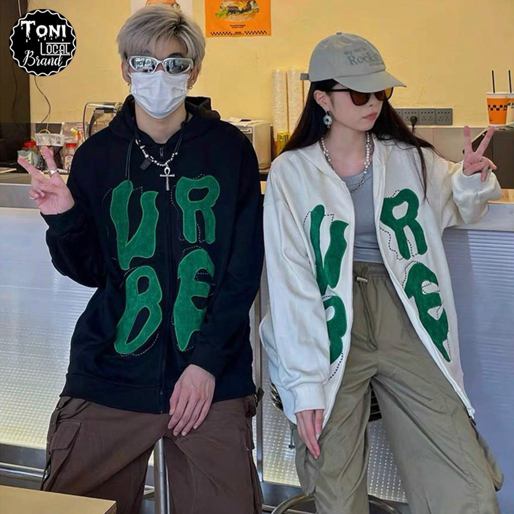 Áo Hoodie Zip Nỉ Ngoại UBRE - Áo Khoác Nỉ nam nữ Unisex