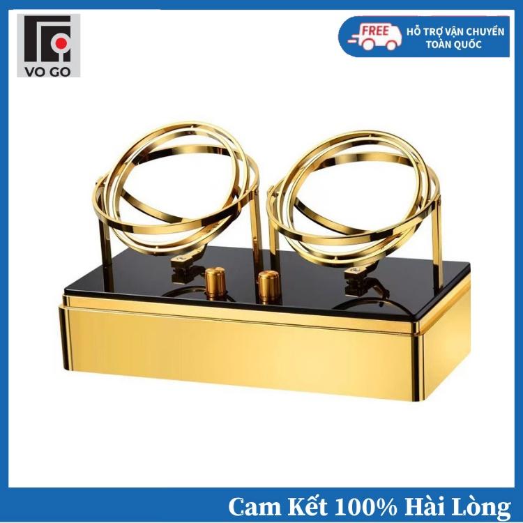 Hộp Đồng Hồ Lacke Vàng Thiết Kế Nhỏ Gọn Sang Trọng Lịch Sự