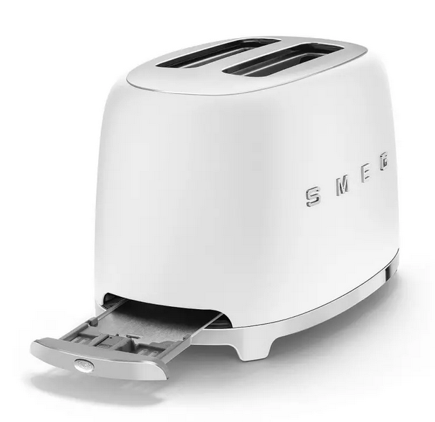 Máy nướng bánh mì SMEG Toaster TSF01WHEU, Hàng Chính Hãng