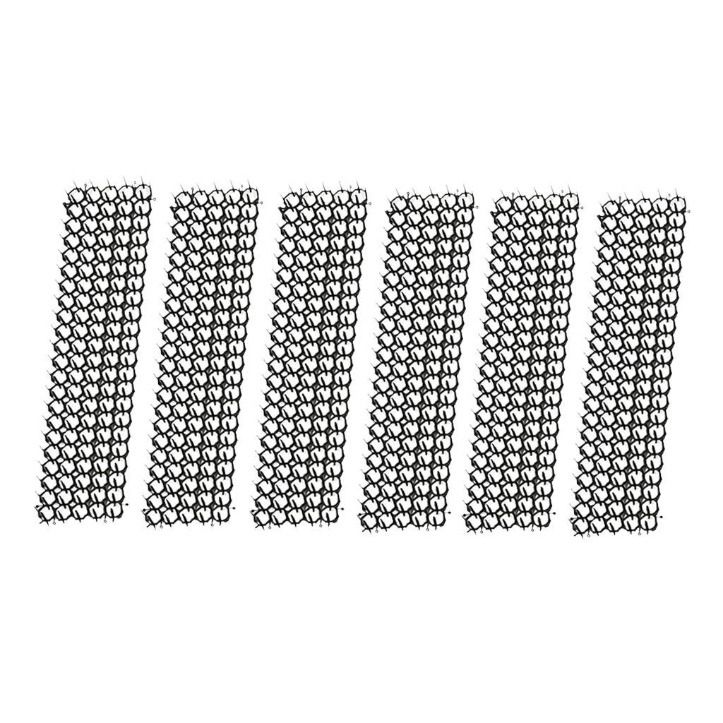 6x Pet Cats Spikes Mats Prevents Pet Away from Flower Pot