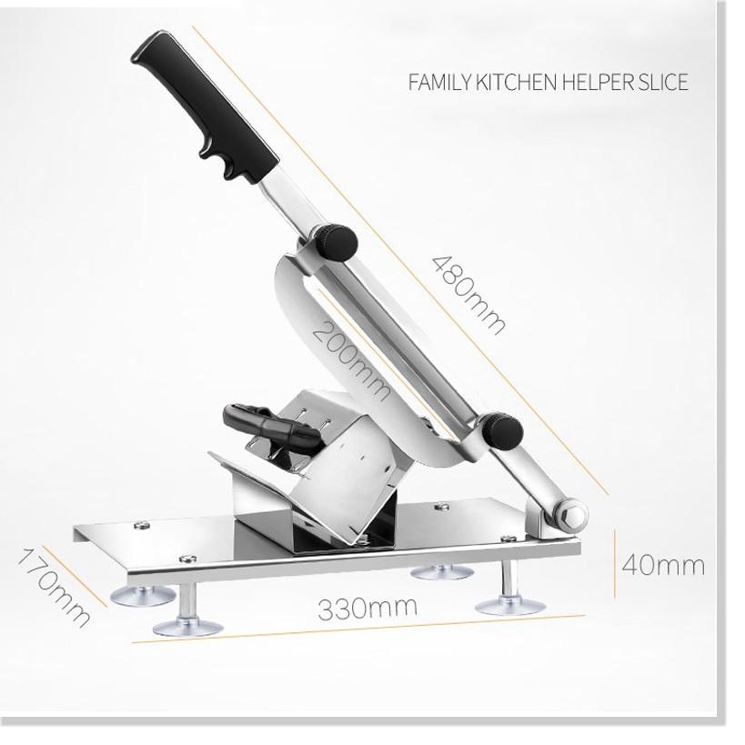 Dao thái thịt đông lạnh thành lát mỏng XF200 (thái bằng tay)