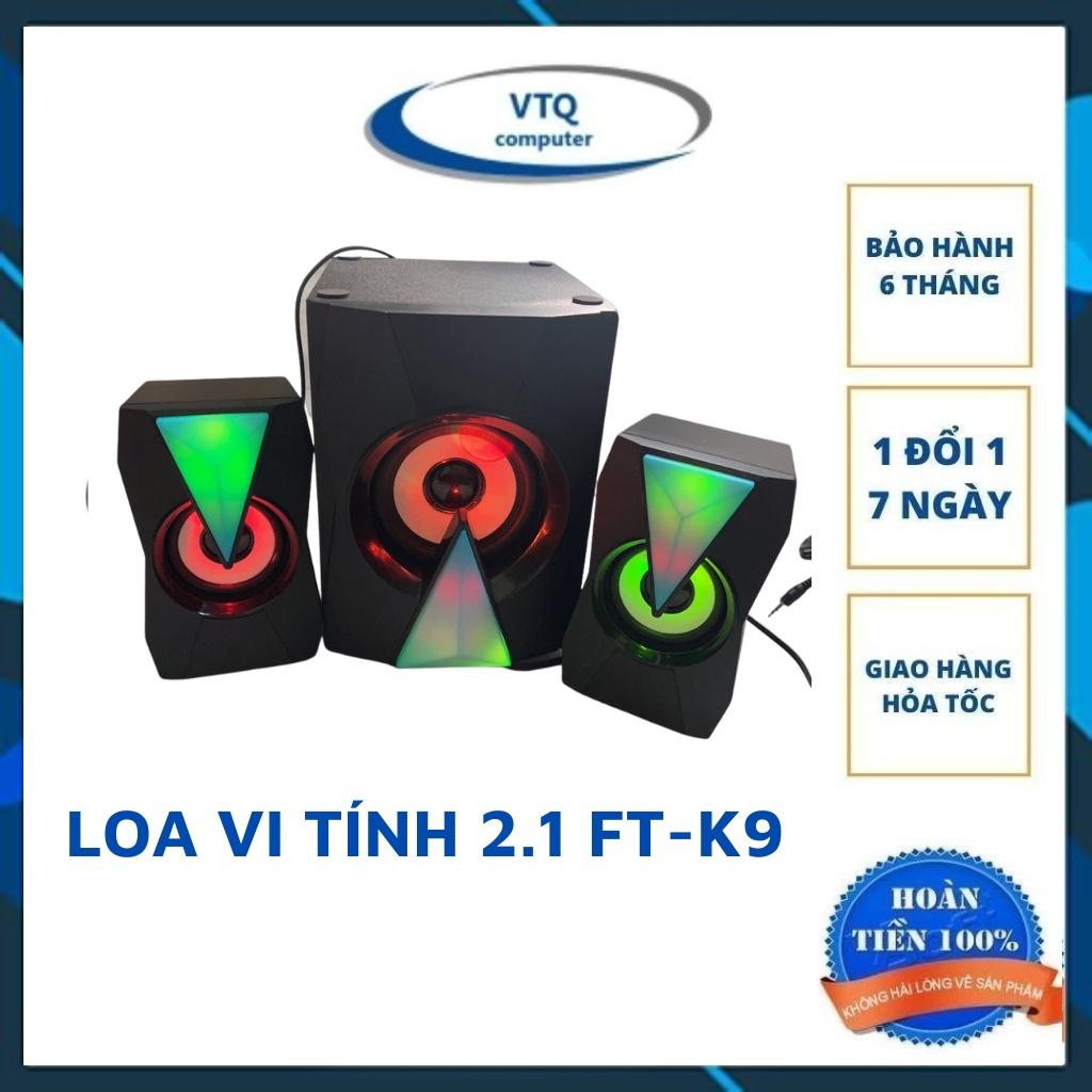 Loa bluetooth vi tính, loa máy tính để bàn K9 bass mạnh mini cây để bàn mini đẹp chất có dây giá rẻ