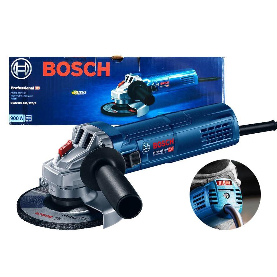 MÁY MÀI GÓC 900W 100MM BOSCH GWS 900-100S - HÀNG CHÍNH HÃNG