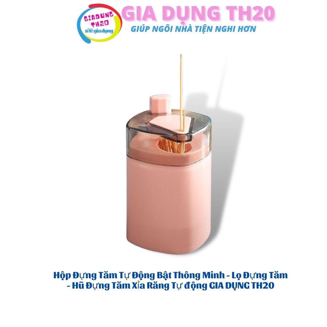 Hộp Đựng Tăm Tự Động Bật Thông Minh , Lọ Đựng Tăm - Hũ Đựng Tăm Xỉa Răng Tự động