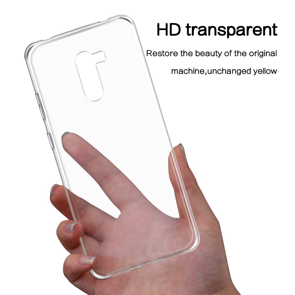 Ốp lưng dẻo dành cho Xiaomi Pocofone F1 hiệu Ultra Thin mỏng 0.6mm chống trầy - Hàng nhập khẩu