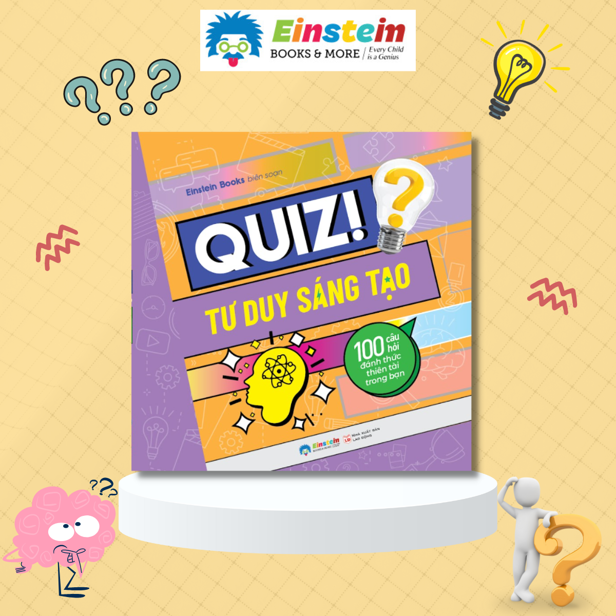 Combo 5 cuốn Quiz! Tư Duy Sáng Tạo