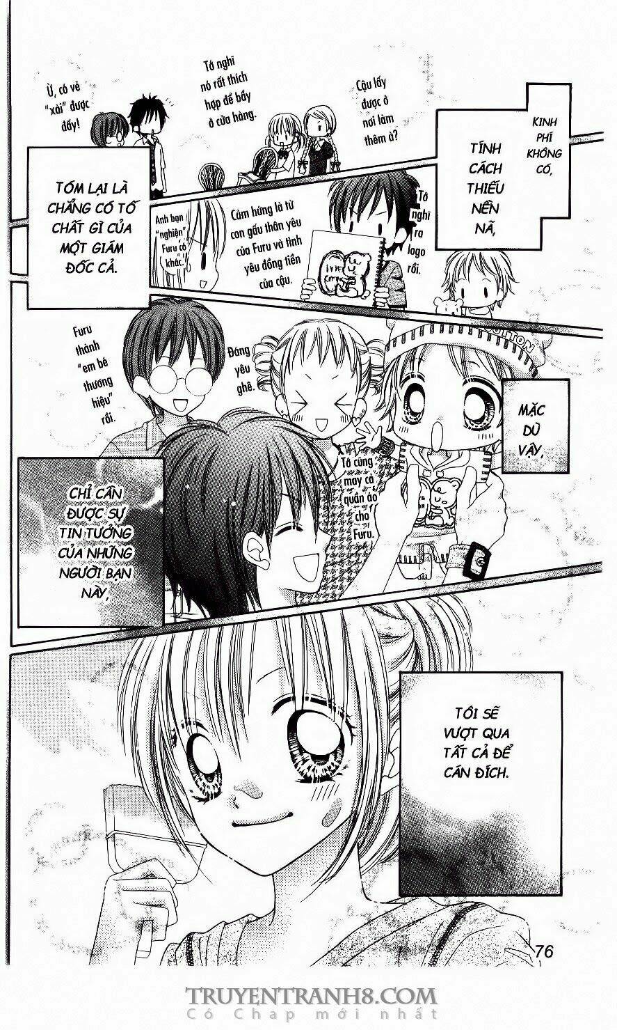 tiệm thời trang, love cotton chapter 3 18