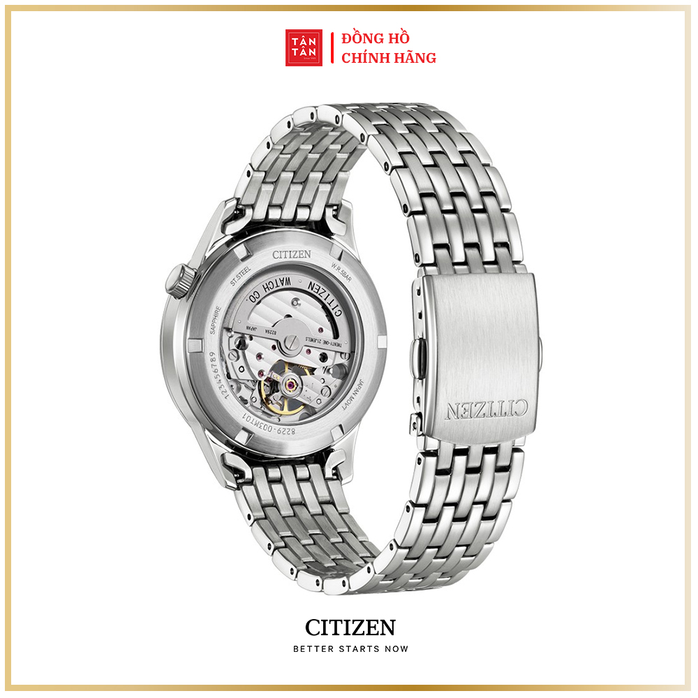 Đồng Hồ Nam Citizen Mechanical NH9130-84A 40mm