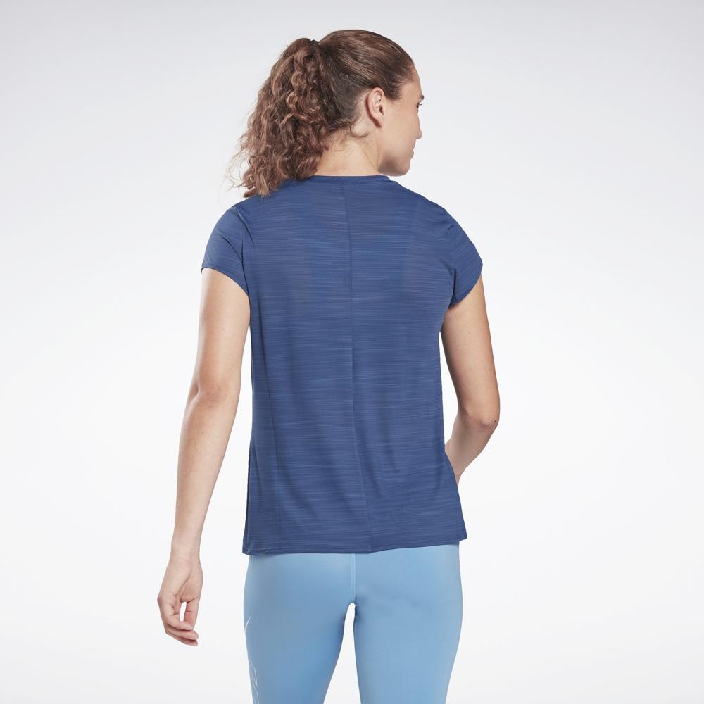 Reebok TRAINING Áo thun Tập luyện Nữ Workout Activchill Tee Màu xanh H65628