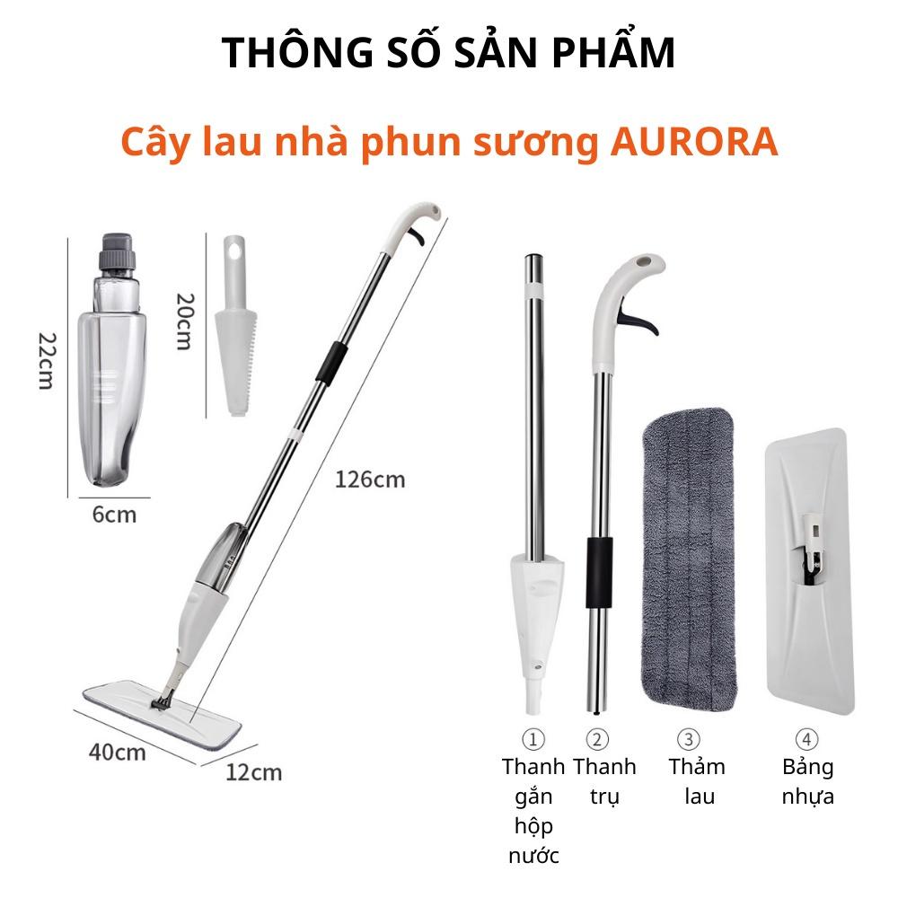 Cây lau nhà - Cây lau nhà phun sương thông minh, Chổi lau nhà phun sương đa năng