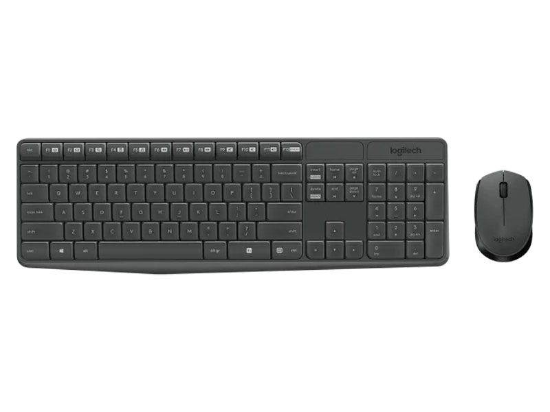 Bộ bàn phím - Chuột Logitech MK235 - Hàng Chính Hãng - Bảo Hành 12 Tháng