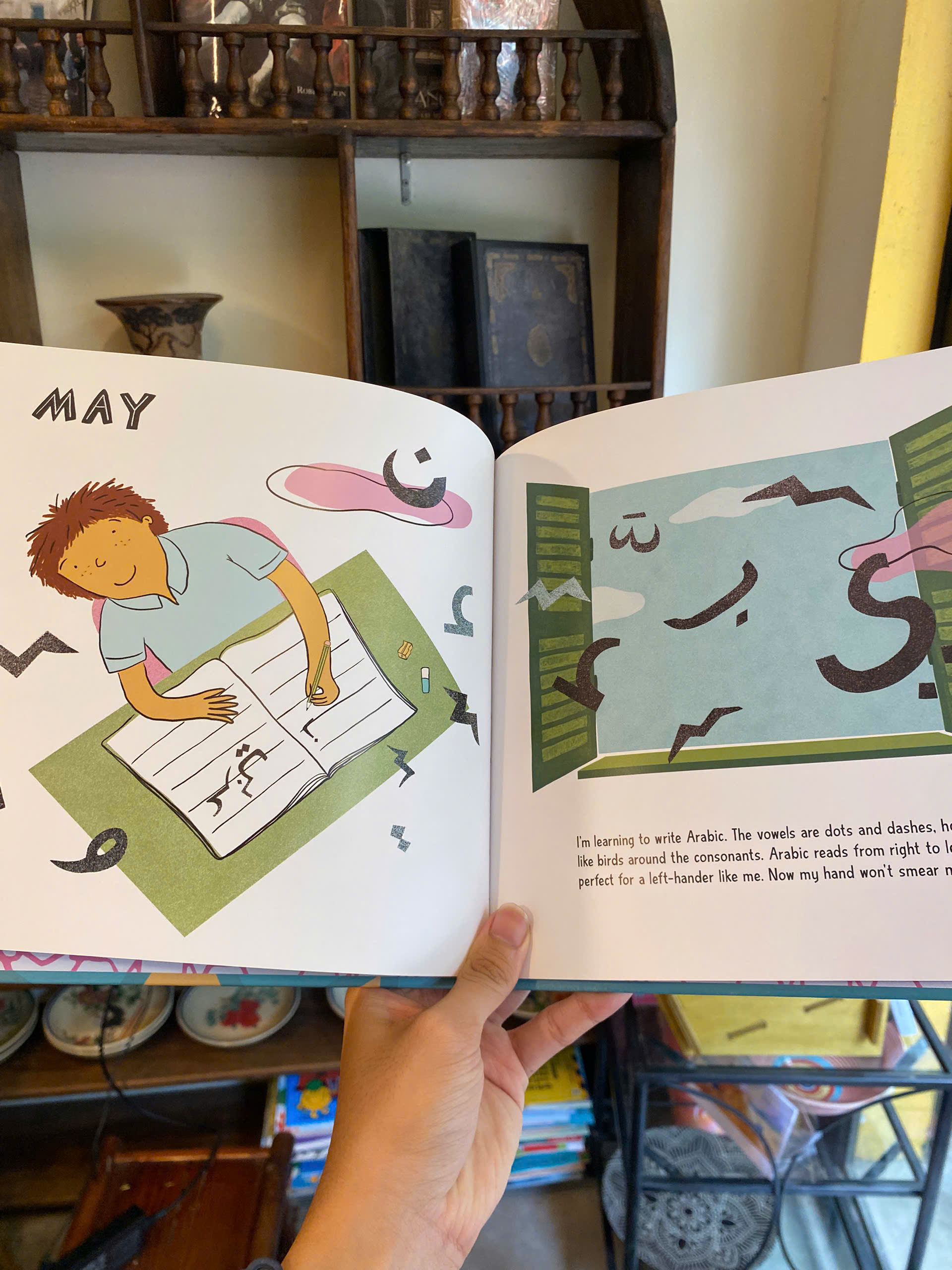 Sách - Arab Arab All Year Long! by Cathy Camper | Children's Family Picture Book About Culture