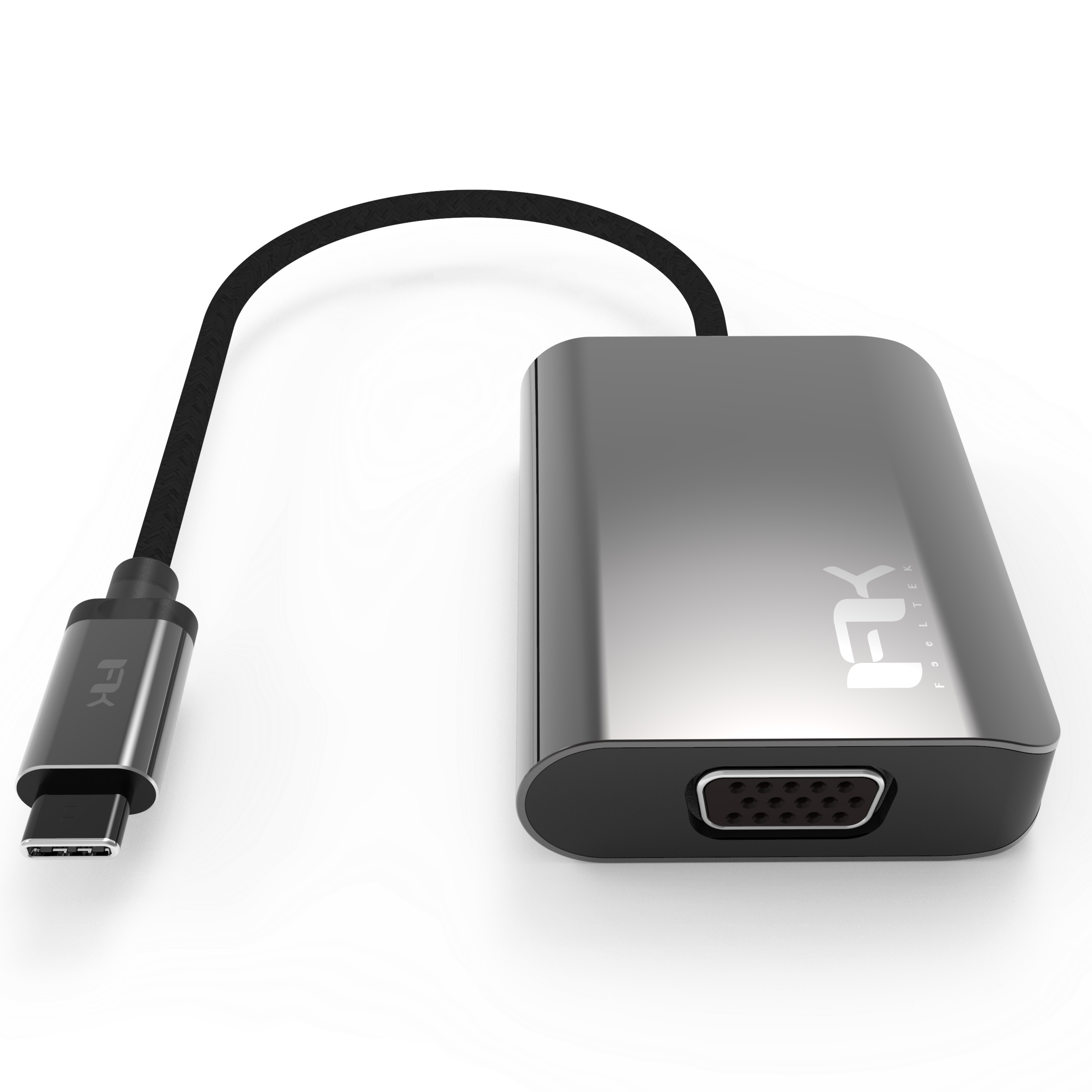 HUB Chuyển Đổi USB Type C Sang HDMI / VGA Display 2 in 1 Feeltek - Hàng Chính Hãng
