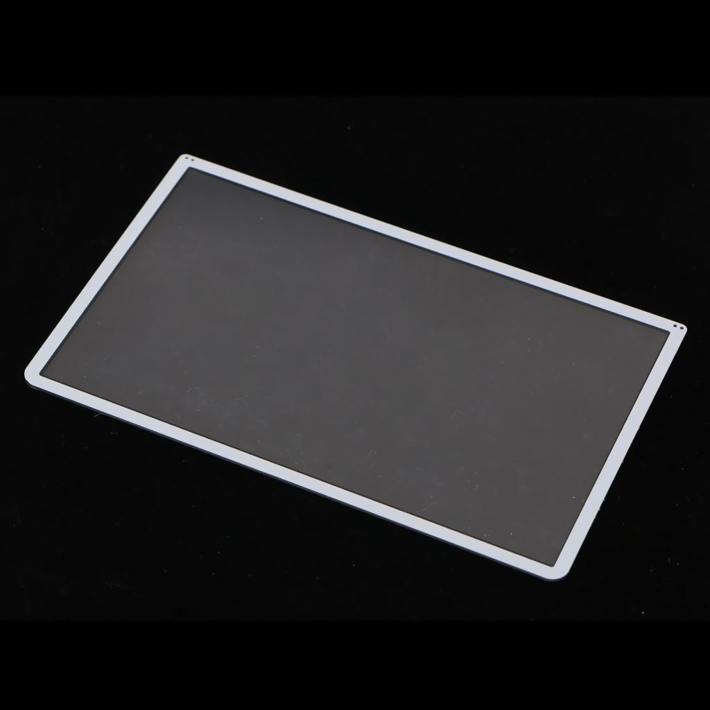 Replacement Blue Top Screen Frame Lens Cover LCD Screen Protector Compatible with Nintendo New 3DS XL LL