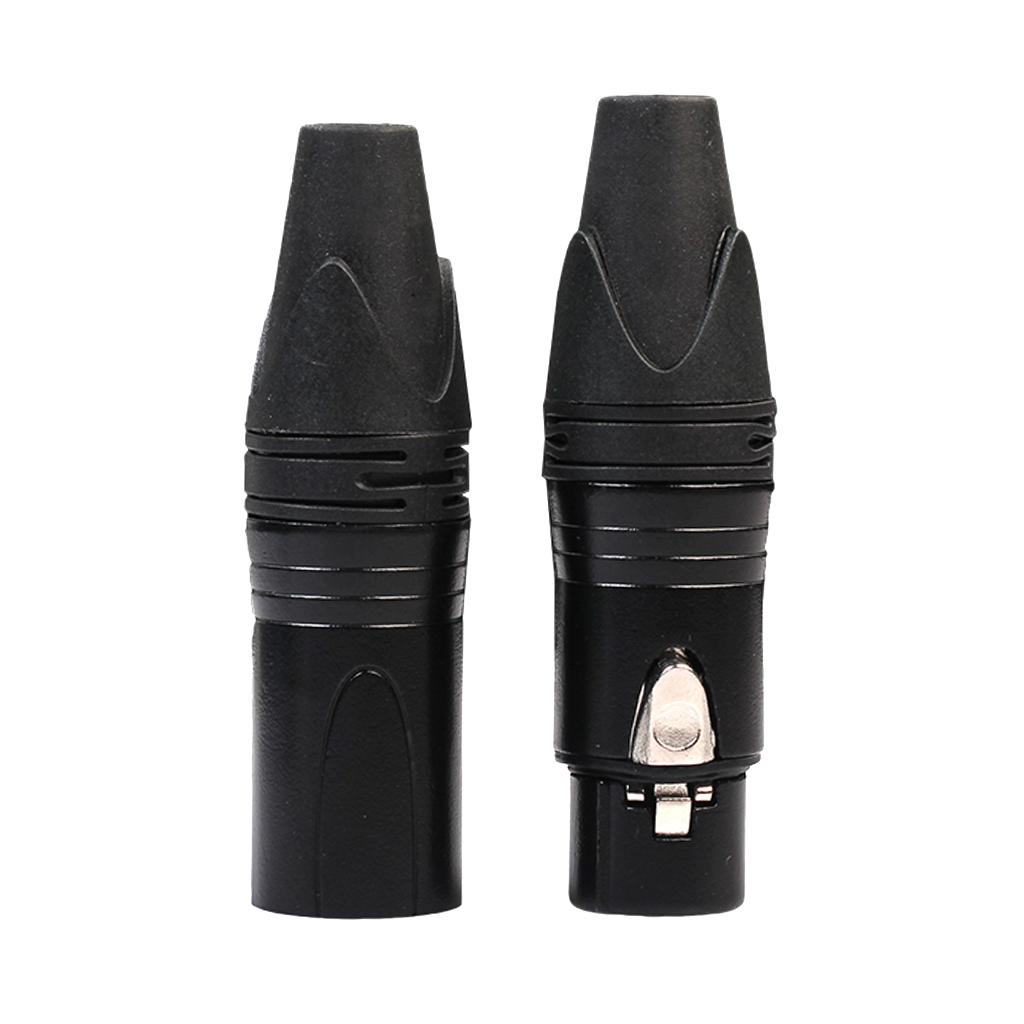5 Đôi 3 Các Đầu Nối XLR Nam Nữ Micro Mic Cáp