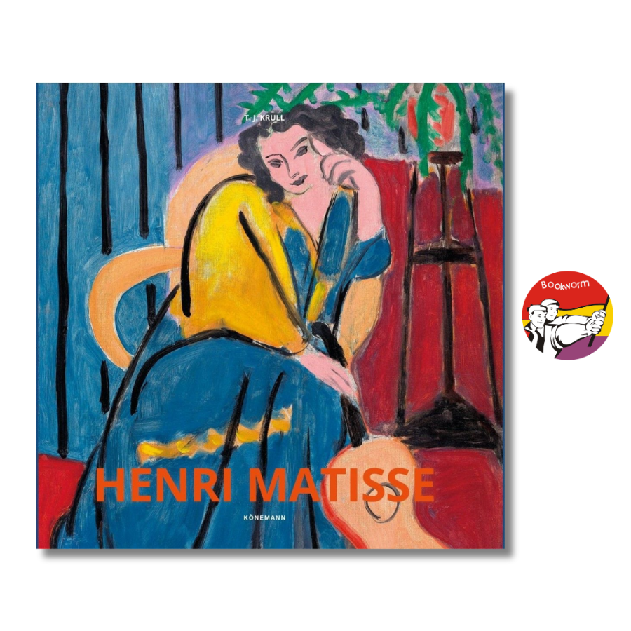Sách - Henri Matisse by T. J. Krull | Art &amp; Design / Ngoại văn Bìa cứng / Nhập khẩu UK / Nghệ thuật