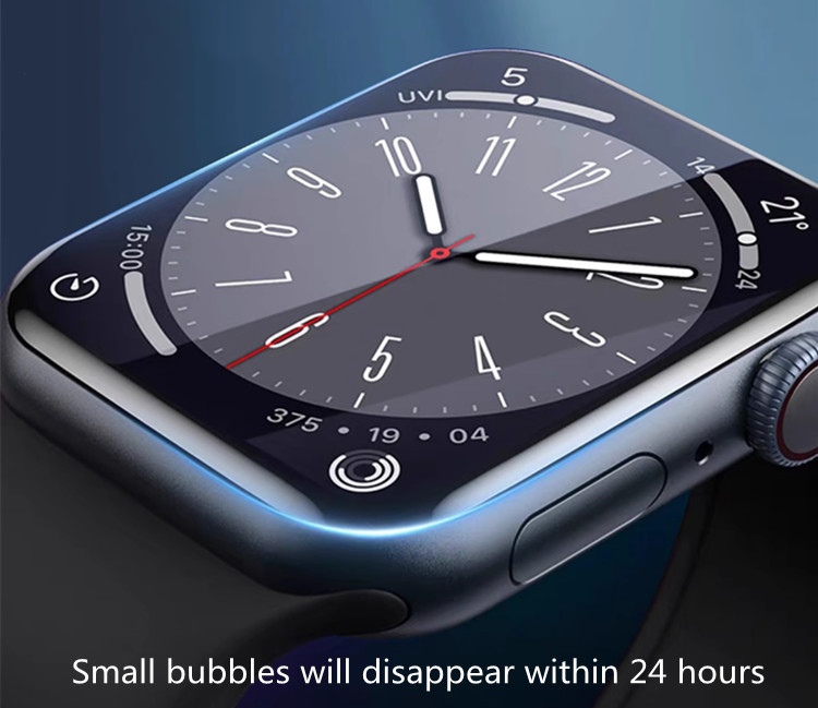 Miếng dán TPU có khung hỗ trợ dán bảo vệ màn hình GOR cho Apple Watch Series 11 / 10 Size 42mm &amp; 46mm - Hàng Chính Hãng