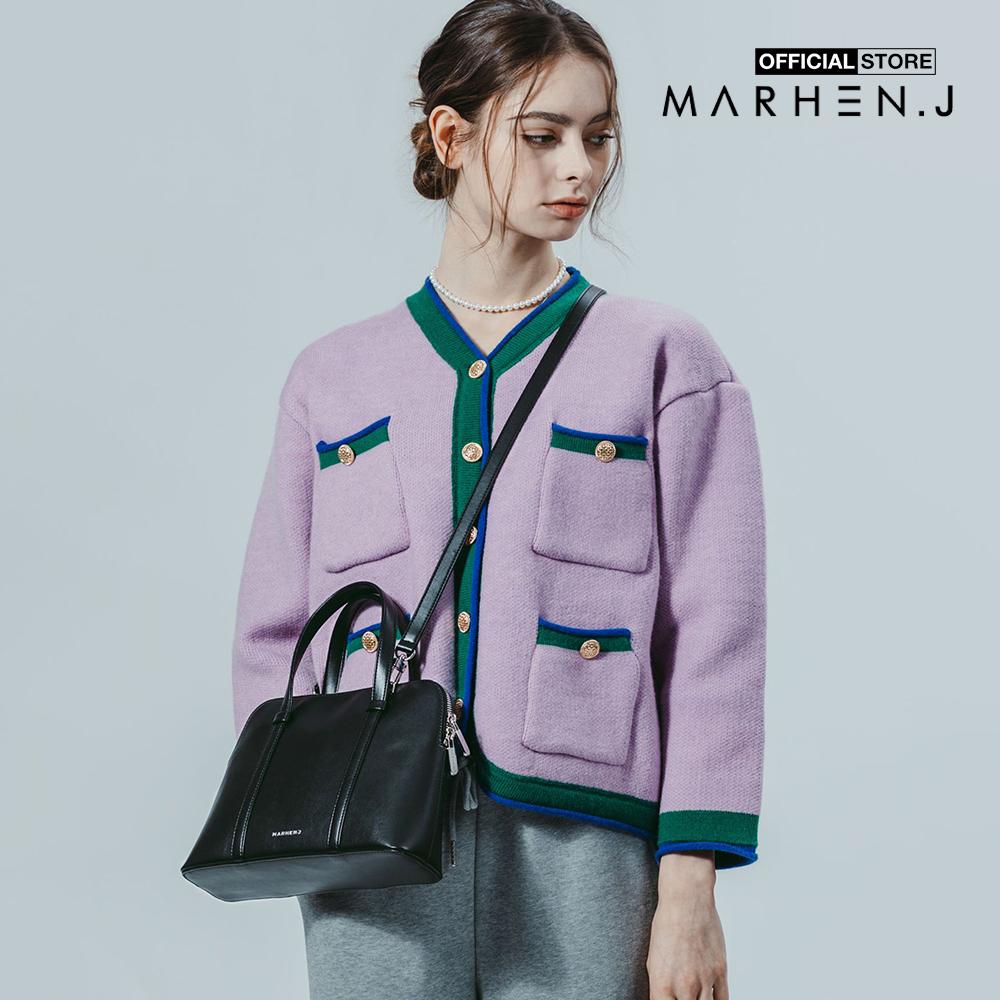 Marhen.J - Túi xách nữ hình thang Hazel MJ22DHAZAL-BK