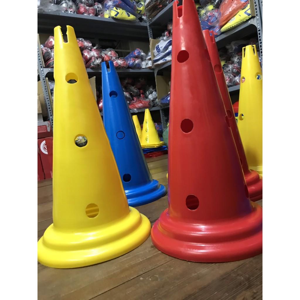 Nấm tập chiến thuật, Nấm lỗ loại 40F Marker, cone chơi thể thao Bóng Đá