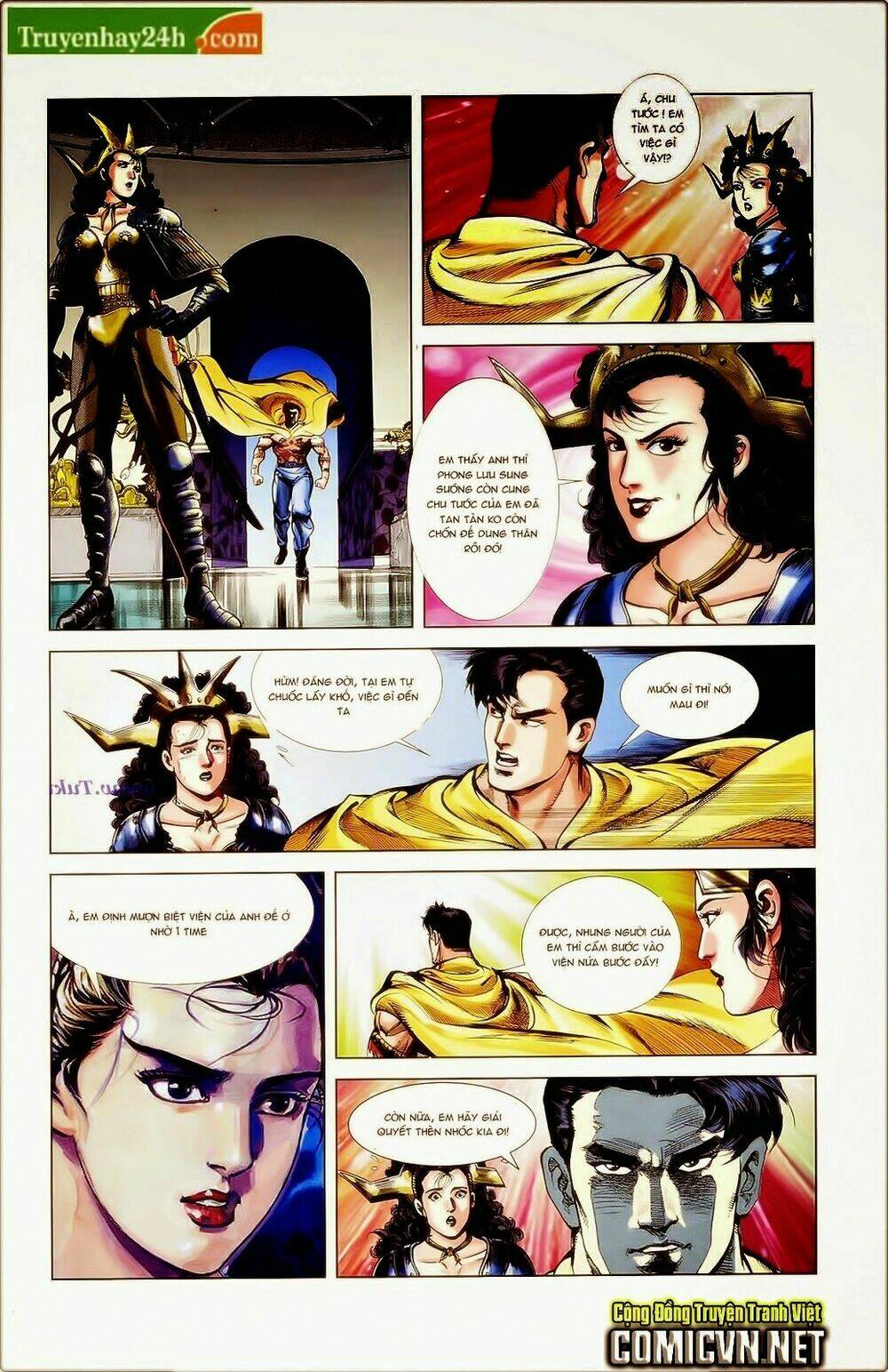 thiên tử truyền kỳ 1 - cơ phát khai chu bản chapter 38 13