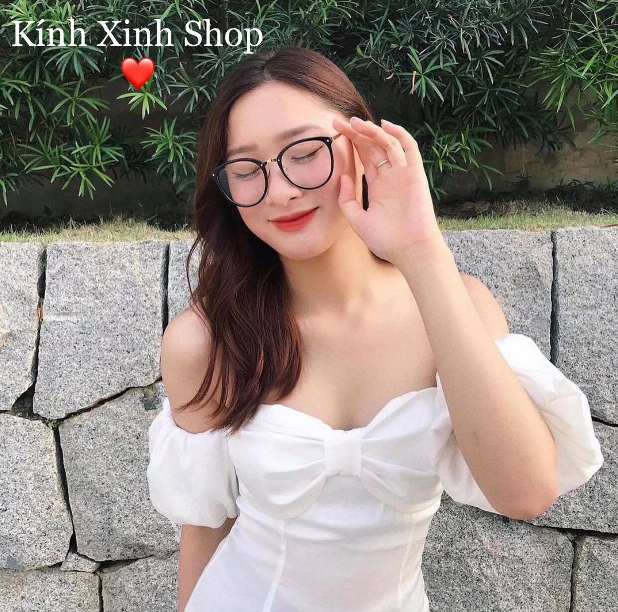 Kính Mắt mèo kim loại ulzzang Hàn Quốc cao cấp (Nhiều màu